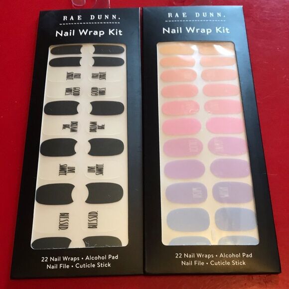NIP Rae Dunn nail wrap kit - Picture 1 of 5